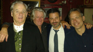 Owner Bill Duggan With Bill Murray, Jimmy Kimmel, and Jake Tapper.